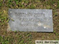 Matthew Peter Gallagher