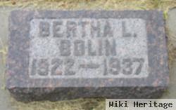 Bertha L. Bolin