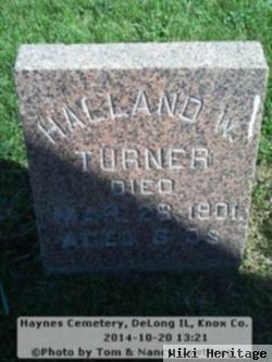 Halland W Turner