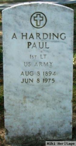 Albert Harding Paul