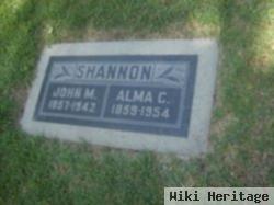 Alma C Wallin Shannon