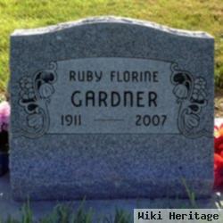 Ruby Florine Gardner