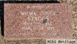 Wilma Joyce Staggs