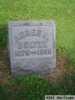 Agnes A. Boltze