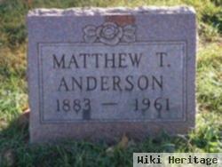 Matthew T Anderson