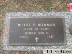 Boyd B Bowman