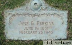 Jane "jennie" Brown Perkins