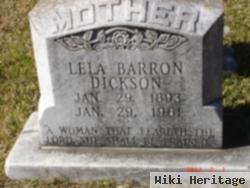 Lela Barron Dickson