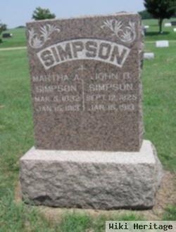 Martha A. Simpson