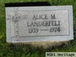 Alice M. Landerfelt