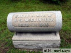 Sarah A Mcclintock