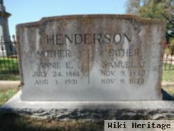 Annie E. Withers Henderson