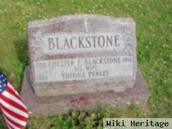 Chester F Blackstone