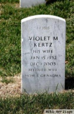 Violet M. Gruber Kertz