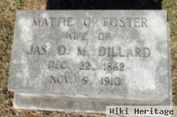 Mattie C Foster Dillard