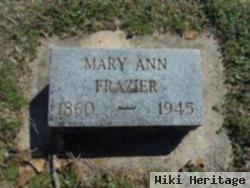 Mary Ann Barr Frazier