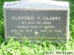 Sgt Clifford F. Clarry