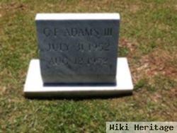 George F. Adams, Iii