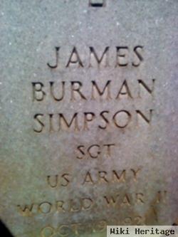 James Burman Simpson