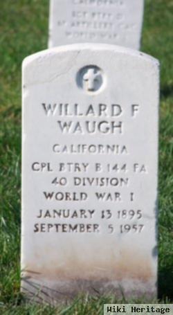 Willard F Waugh