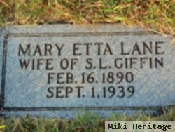 Mary Etta Lane Giffin