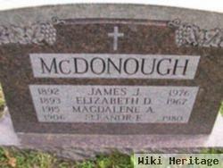 Elizabeth D Mccartney Mcdonough