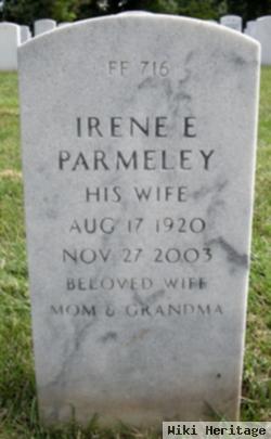 Irene E Jones Parmeley