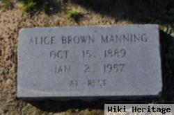 Alice Alexandria Brown Manning