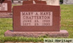 Mary Agnes Hays Chatterton