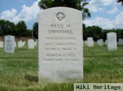 Pvt Paul H Shimmel