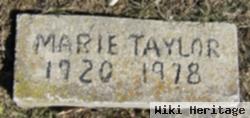 Marie Taylor