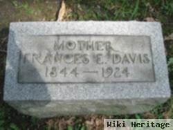 Frances E Davis