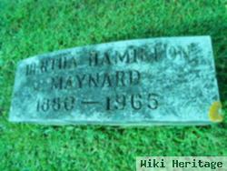 Bertha Hamilton Maynard