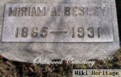 Miriam A. Besley