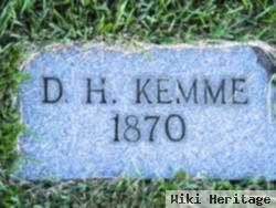 D. H. Kemme