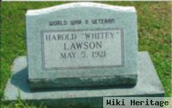 Harold "whitey" Lawson