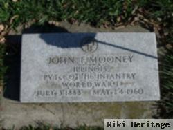 John F Mooney