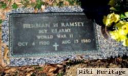 Herman H Ramsey