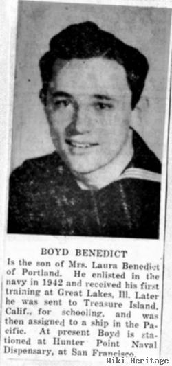 Boyd K. Benedict