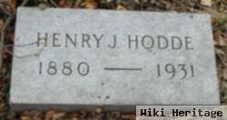 Henry J. Hodde