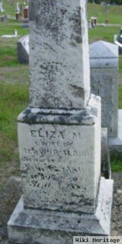 Eliza M Alrich