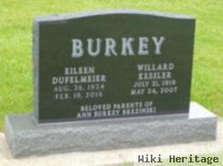 Willard Kessler Burkey