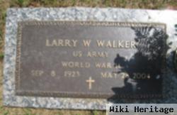 Larry W Walker