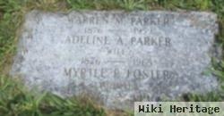 Myrtle P Parker Foster