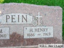 Henry Hans Pein, Jr