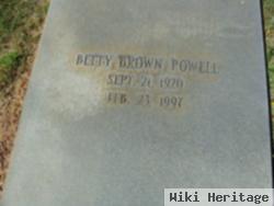 Betty Brown Powell
