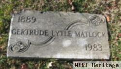 Gertrude Lytle Matlock