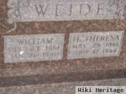 William M "whisker Bill" Weide