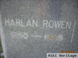 Harlan Rowen