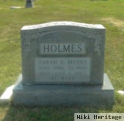 Sarah E. Myers Holmes